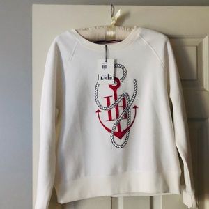 Anchor Sweatshirt- Gigi Hadid x Tommy Hilfiger- L